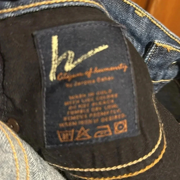 Citizens of Humanity Kelly #063 Low Waist Cropped Stretch Size 27 - Picture 7 of 8